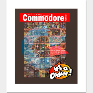 Classic Commodore 64 Commodore Format Covers Posters and Art